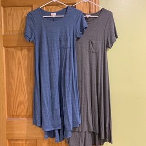 Lot of Two Lularoe Carly Dresses